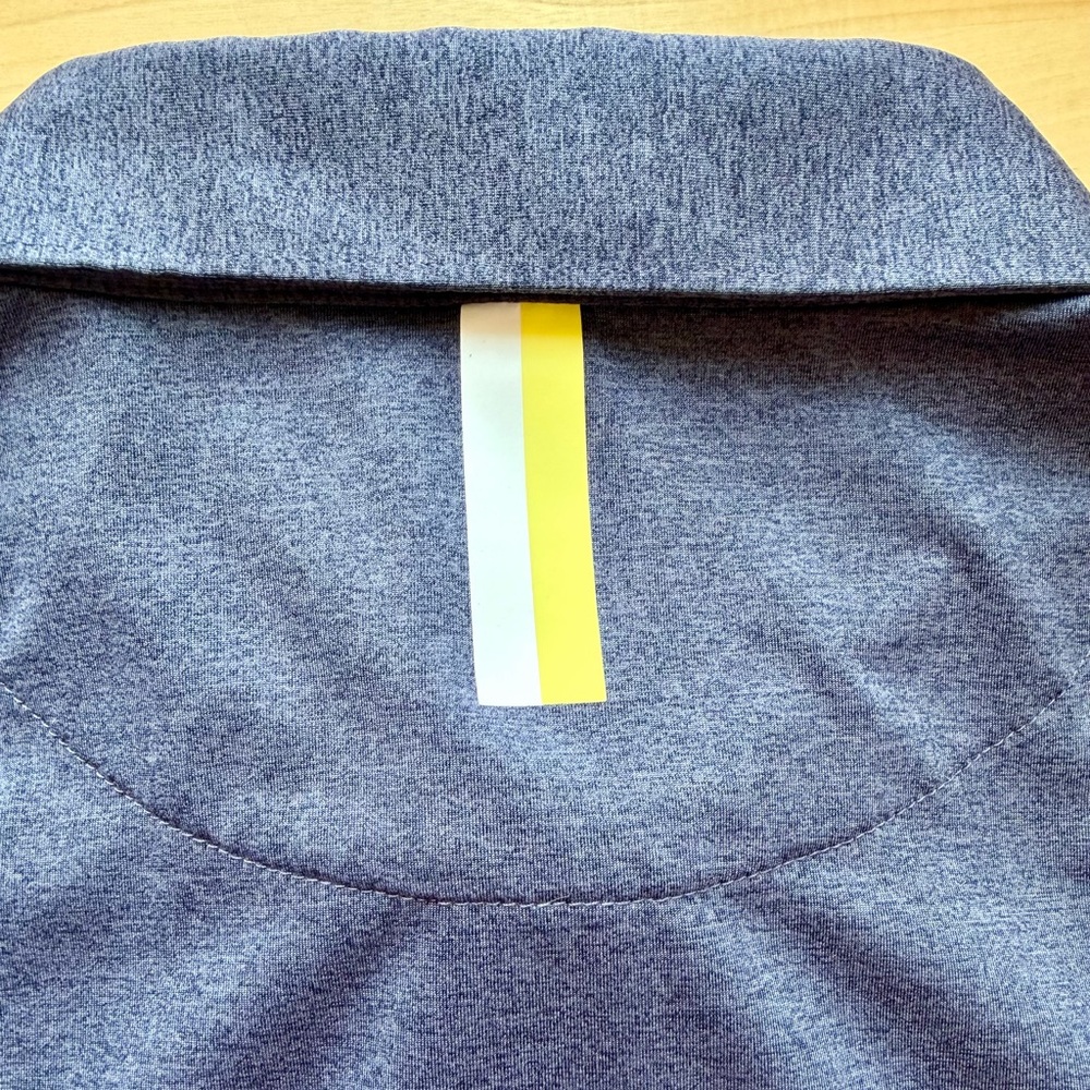 Rhoback "The Annapolis" Performance Polo – Heather Blue – Men's XL – EUC - Picture 6 of 8